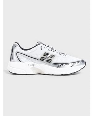 Givenchy Nfnty-52 Runners Trainers - Metallic