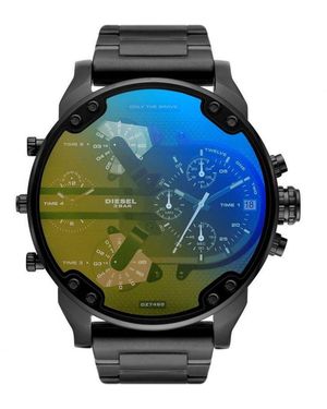 DIESEL Dz7460 Mr. Daddy 2.0 Two-Hand-Tone Stainless Steel Watch - Green