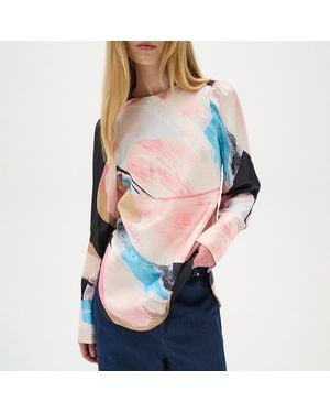 Inwear Pattern Valerie Blouse - Blue