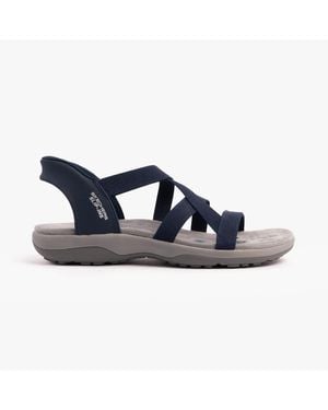 Skechers 163460/Nvy Flat Sandals - Blue