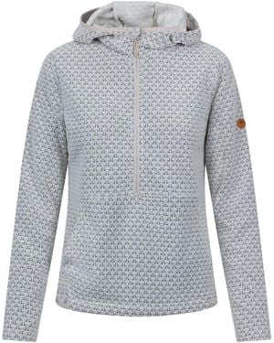 Trespass Hoodie Metraya Polyester Ghost - Grey