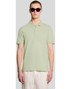 Lyle & Scott Superfine Cotton Polo Shirt - Green