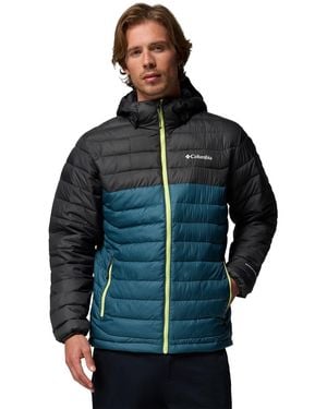 Columbia Powder Lite Ii Hooded Jacket - Blue
