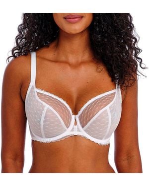 Freya Signature Underwire Plunge Bra - Brown