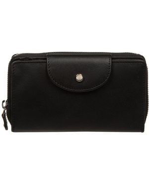 NiNa Amora 'Vanessa' Leather Purse - Black