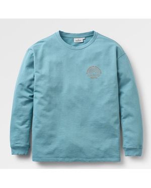 Passenger Oversized Cotton Sweatshirt - Blue