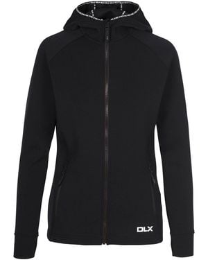 Trespass Full Zip Hoodie Anais Polyester - Black