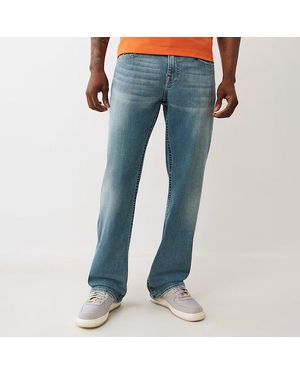 TRUE RELIGION Billy Flap Stretch Jeans - Blue