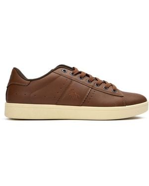 Original Penguin Steadman Trainers - Brown