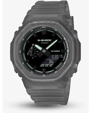 G-Shock G-Shock Ga-2100 Series Smoked Light Watch Ga-2100K-1Aer - Grey