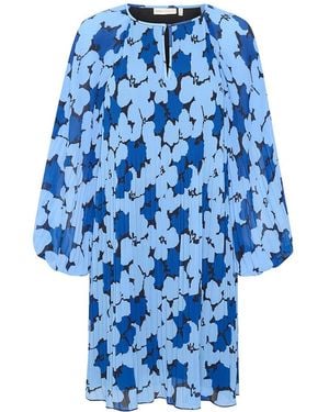 Inwear Cerulean Mendra Printed Short Dress - Blue