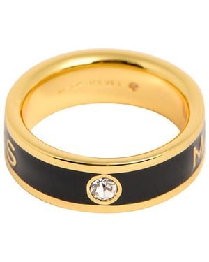 Marc Jacobs Enamel Ring - Metallic