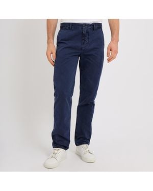 GANT Regular Twill Cotton Chinos - Blue