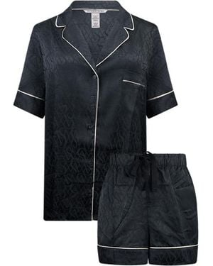 Victoria's Secret Satin Short Pyjamas - Black