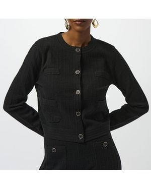 Joseph Ribkoff Knit Cardigan - Black