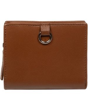 NiNa Amora 'Mariana' Tan Leather Purse - Brown
