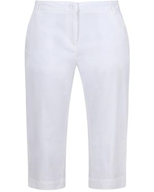 Regatta Capri Trousers Bayletta Mixed - White