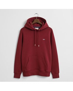 GANT Shield Hoodie - Red