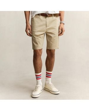 GANT Sport Chino Shorts - Natural
