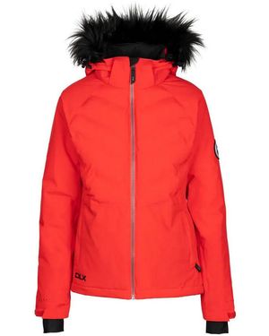 Trespass Ski Jacket Gaynor Polyester - Red