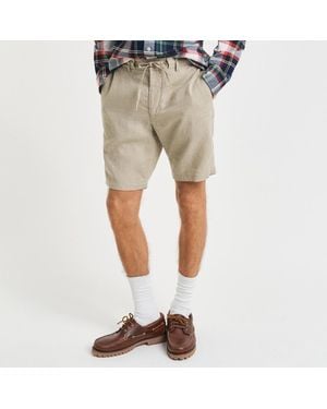 GANT Relaxed Linen Shorts - Natural