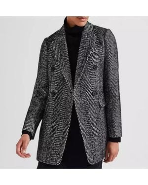 Hobbs Dark Skye Coat - Black