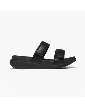 Fitflop F-Mode Go Heeled Sandals - Black