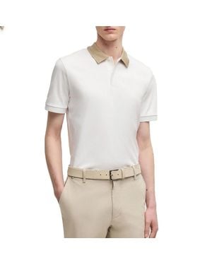 BOSS Phillipson Polo Shirt - White