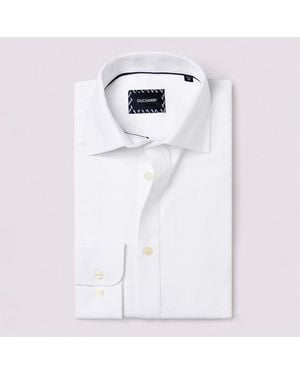 Duchamp Royal Twill Cotton Shirt - White