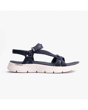 Skechers 141451/Nvy Heeled Sandals - Blue