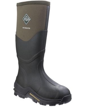 Muck Boot Muckmaster Hi Wellington Boots Moss/Moss - Grey