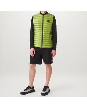 Belstaff Neon Airframe Padded Gilet - Green