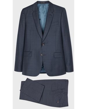 Paul Smith Tailored Fit Two Piece Suit - Blue