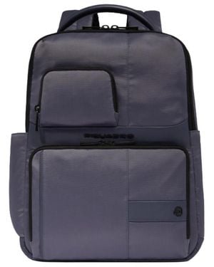 Piquadro Wollem Back Pack/ Laptop & Ipad Bag - Blue