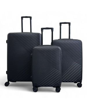 Infinity Luggage Hardshell Robust Suitcases - Blue