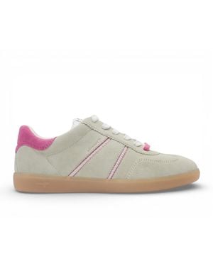 Tamaris Leather Trainers Trainer Shoes Textile - Grey