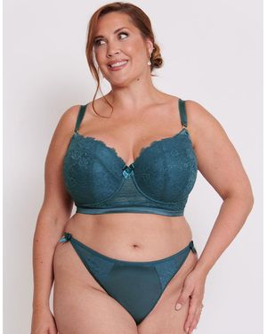 Liaison Vienna Padded Longline Balcony Bra French - Blue