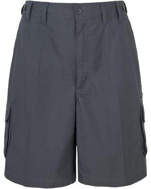 Trespass Cargo Shorts Gally Polyester Graphite - Blue