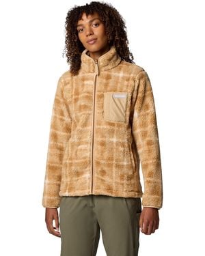 Columbia West Bend Print Full Zip - Natural