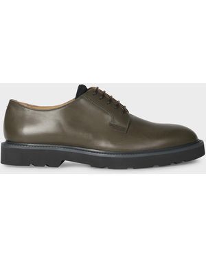 Paul Smith Khaki Ras Shoes - Green