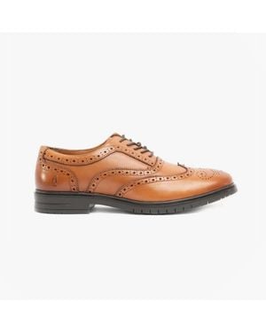 Hush Puppies Santiago Brogues - White