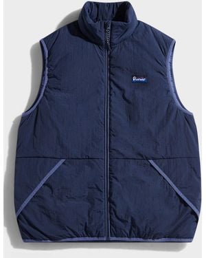 Penfield Assabet Flat Zip Gilet - Blue