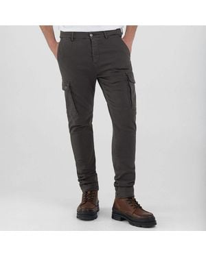 Replay Jaan Slim Hyperflex Cargos - Grey