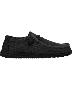 HEYDUDE Wally Sox Shoe - Black