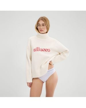 Ellesse Fascuno Knitted Jumper - Pink