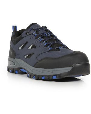 Regatta Safety Trainers Pu/Oxford - Blue