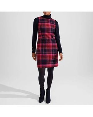 Hobbs Sariah Wool Dress - Red