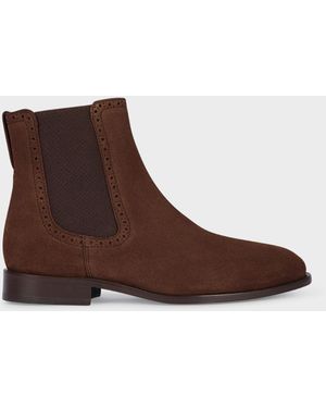 Paul Smith Chocolate Malanga Boots - Brown