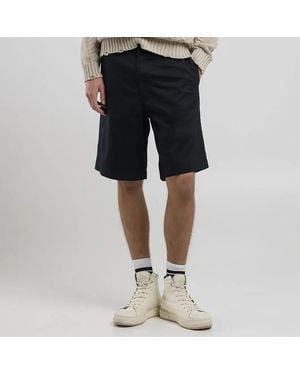Replay Cotton Twill Chino Shorts - Black