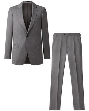 Kilgour Savile Row Charcoal 2 Piece Wool Suit - Grey